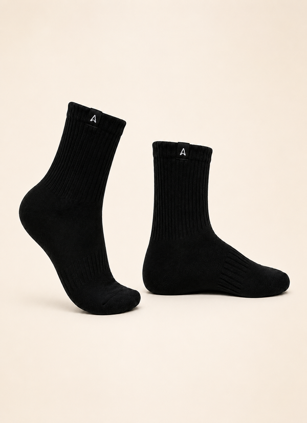 Endura Performance Crew Socks - Black