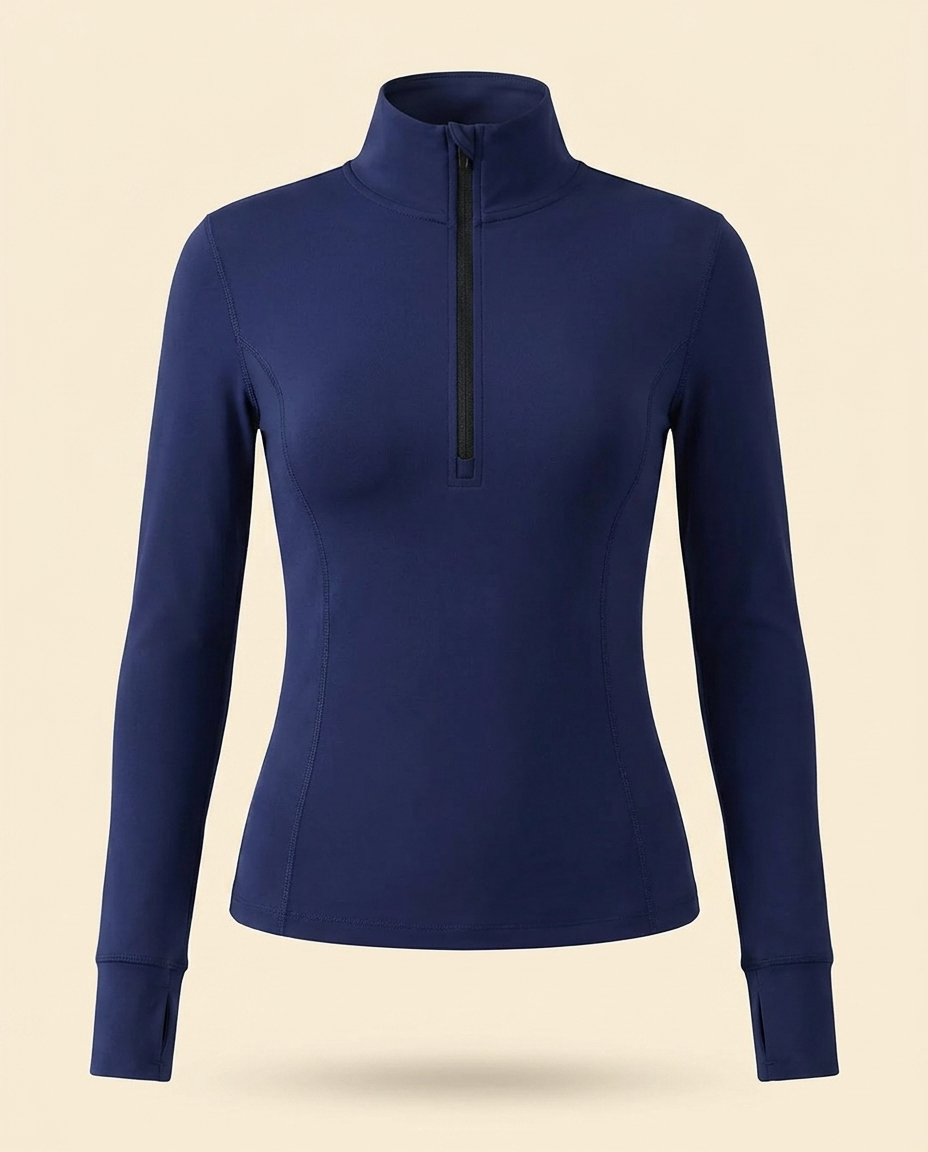 Endure Long Sleeve Half-Zip — Front