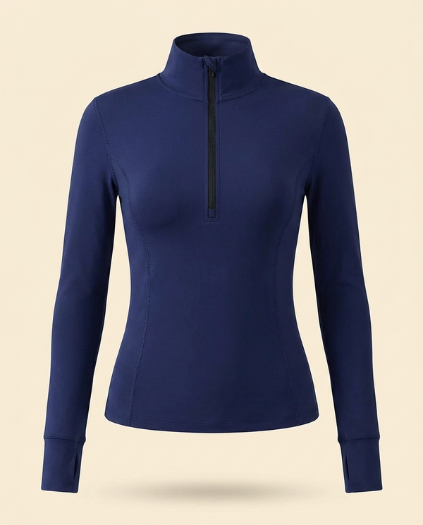 Endure Long Sleeve Half-Zip — Front