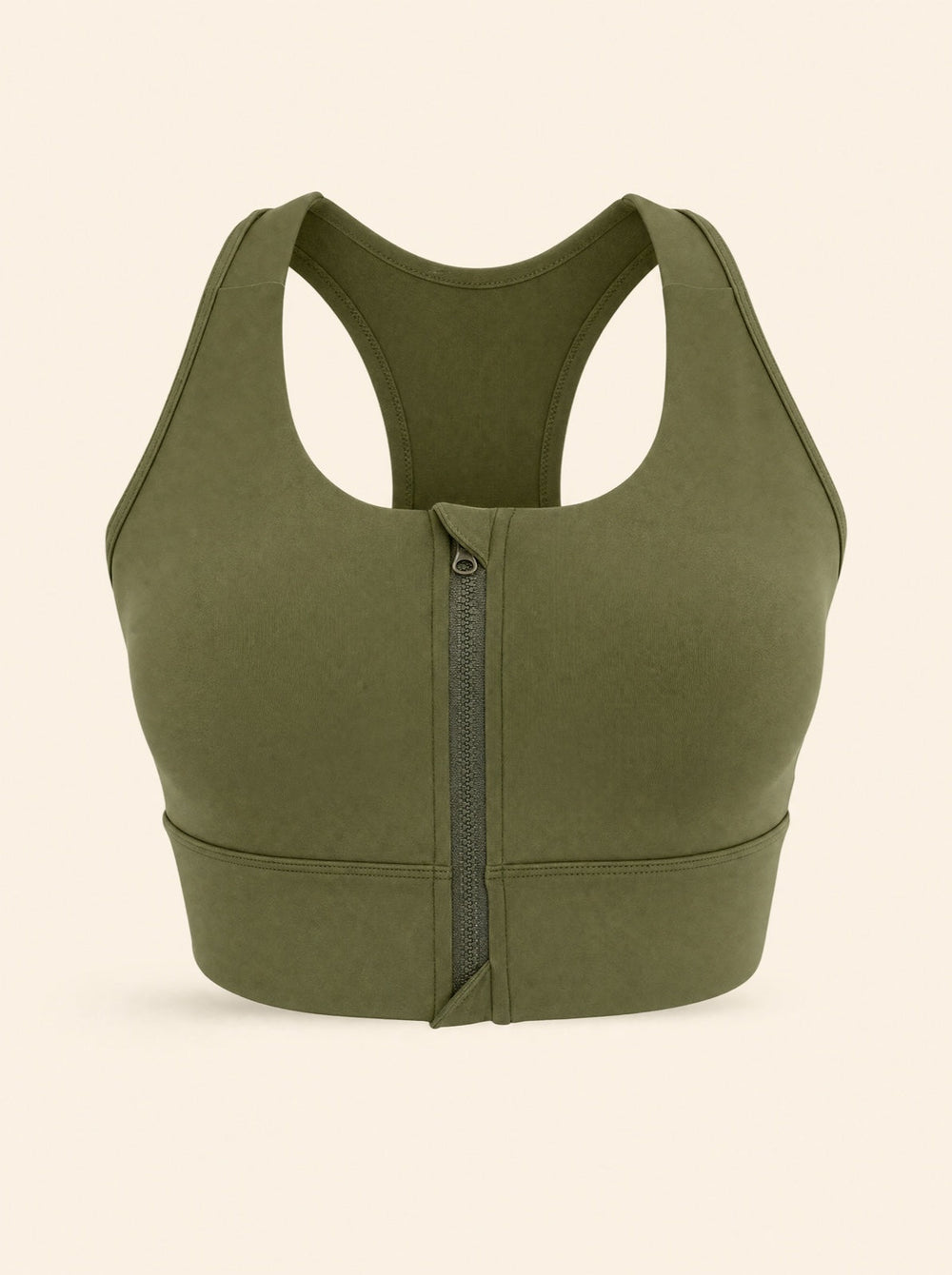 Endura Zip-Front Support Bra