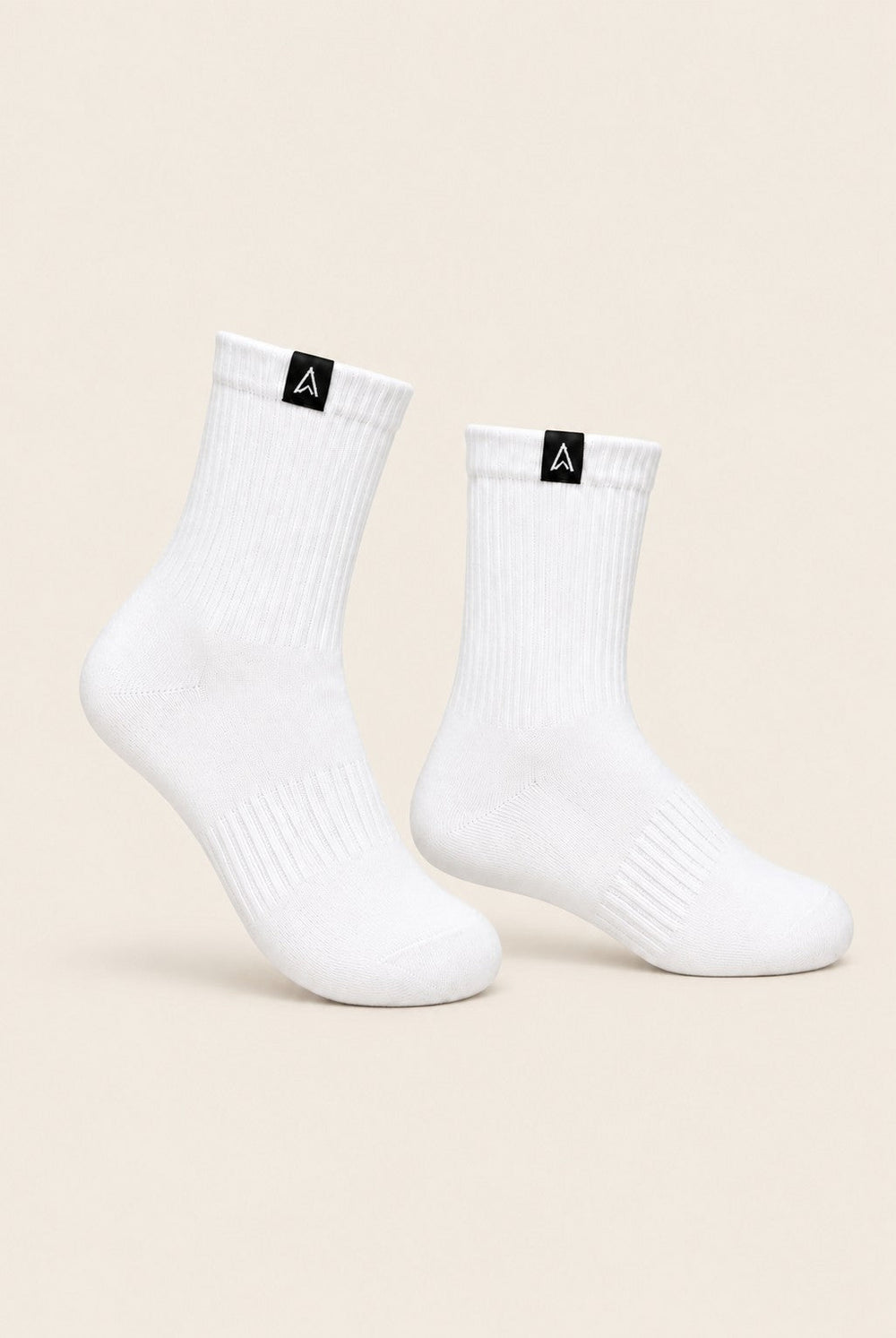 Endura Performance Crew Socks - White