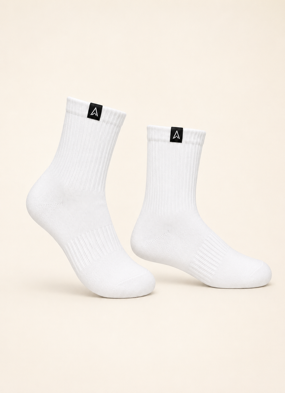 Endura Performance Crew Socks - White